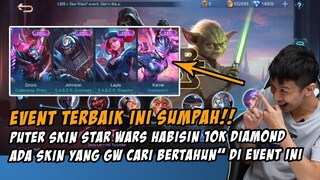 HABISIN 10K DIAMOND BUAT SKIN STARWARS CYC + ARGUS!! TAPI YG PALING PENTING ADA SKIN EPIC KARRIE!!