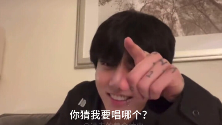 Jin, who happily teased fans with both the dirty and clean versions of SEVEN's lyrics