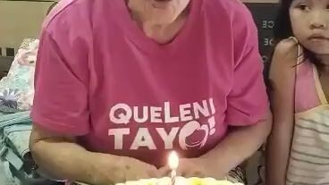 our tita gloria's birthday😍her 83rd birthday celebrate with us😍