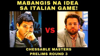 PAWN SACRIFICE LANG UMAYOS NA! Chessable Masters So VS Aronian Prelims Round 3