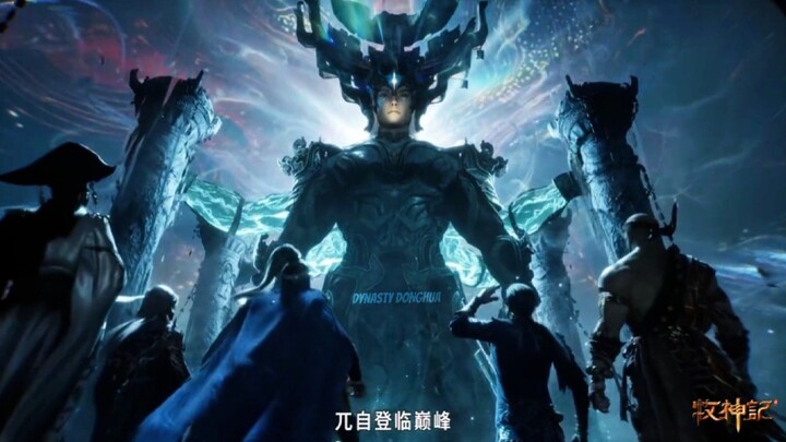Tales Of Hearding Gods Episode 85 - Dewa Qin Mu Kapal Bulan Pulang Ke Daxu Bersama Kakek Neneknya😱