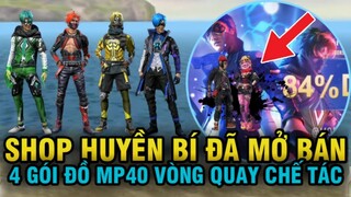 Shop Huyền Bí Mới 10.0 Đã Mở Bán, Review 4 Trang Phục Phong Cách Thần Bài Cực Đẹp Và Ngầu| Free Fire