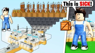 INSANE AUTOMATIC CARROT CRATE FARM In Roblox Islands!