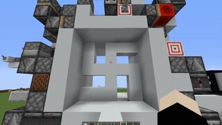 The least extreme redstone door in Minecraft