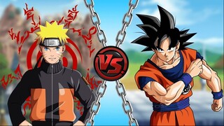 GOKU vs NARUTO - FIGHT 3D