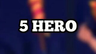 HERO TERSULIT DI MOBILE LEGENDS