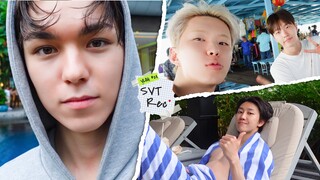 [تسجيل SVT] يوم عطلة سعيد في تايلاند | لنسبح معًا 🏊‍♂ | أهلاً بكم في كوه لان 🏝 #28