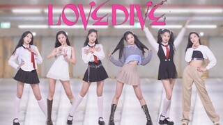 甜酷校园风！IVE最新回归曲《LOVE DIVE》6套换装 全曲实力翻跳【郡主】