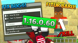 UPDATE! MCPE 1.16.0.60 BETA XBOX! - FITUR BARU NPC! & FIX BUGS!?