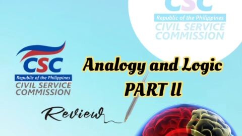 Civil Service Commission Reviewer - Analogy and Logic PART ll