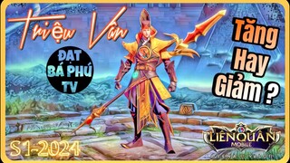 AOV game guide | TRIỆU VÂN mùa S1-2024 | làm Tanker giờ ngon lắm ❤️