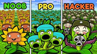 Plants vs Zombies! (NOOB vs PRO vs HACKER)