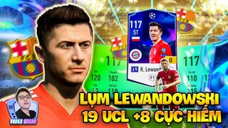 Vodka Chiến | Mở số lượng lớn gói +8, Thông Phan lụm ngay Lewandowski 19U +8 cực hiếm - Mở thẻ FIFA