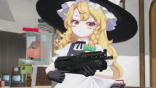 【Touhou MMD】Marisa bizon