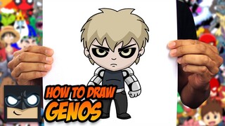 How to Draw One Punch Man | Genos