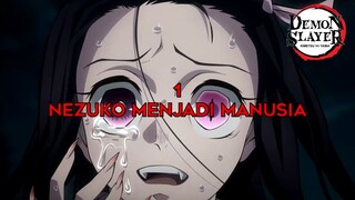 Nezuko Kembali Menjadi Manusia !!