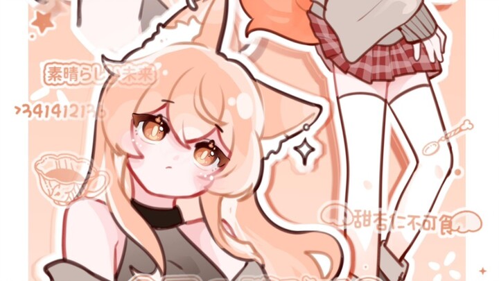 Cuối cùng, tôi đã thu thập được đủ tám trang "cá lười biếng"!!!