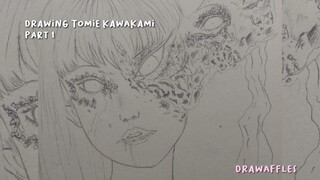 Drawing Tomie Kawakami