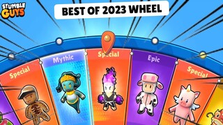 I Want 2023 Special & Mythic Skins | BEST OF 2023 WHEEL - Stumble Guys