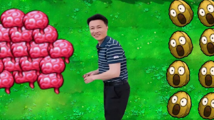 When you secretly eat brains and the plants discover