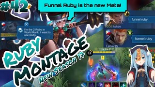 Ruby Montage #42 // Funnel Ruby anti Assassin & Maskman // New Season 17 // Mobile Legend√