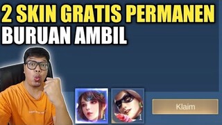 CEPAT LOGIN !! AMBIL 2 SKIN GRATIS PERMANEN ! PLAYER GRATISAN IS REAL