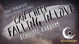 CAN'T HELP FALLING IN LOVE Renee Dominique (Acoustic Karaoke)