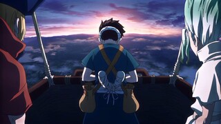 first time terbang di jaman batu.    Dr. Stone (AMV)