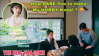 The Real Has Come Episode 26 PREVIEW | Tae Kyung KNEELS infront of Jun Ha |Baek Jin Hee Ahn Jae Hyun