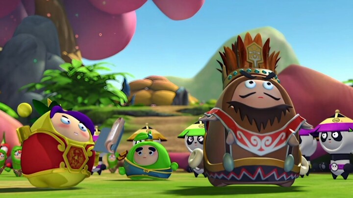 Pineapple Blowing Snow captured Meng Guo seven times, and Fruity Robo came to the Stone Stele Forest