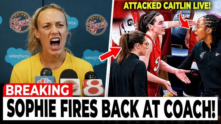 Sophie Cunningham TORCHES Briann January For DISRESPECTING Caitlin Clark - MVP T