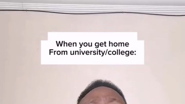 When you go home for holidays