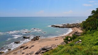 Busan is Amazing!  Coastal Walk Sounds From Busan, Korea