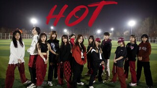 [فرقة رقص جامعة جيلين CRUSH] غلاف HOT- SEVENTEEN | غلاف عالي الجودة من ملعب جامعة 985 لأغنية "Fog Ci