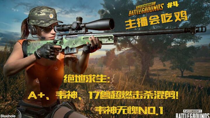 Player Unknown's Battlegrounds: A+, Wei Shen, 17 beasts awesome kills Blood-on-fire Mix!