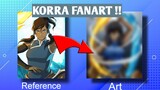 Korra Avatar terkuat?? mari kita gambar !!