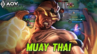 AOV : RAZ MUAY THAI GAMEPLAY - ARENA OF VALOR