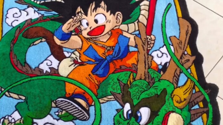 Knit a Dragon Ball rug