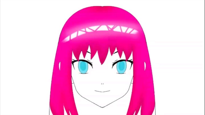 Draw anime face in easy way