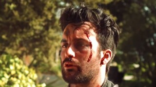In the game, when the player came to the store when he was bleeding, the NPCs were dumbfounded.
