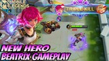New Hero Beatrix Gameplay - Mobile Legends Bang Bang