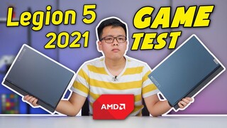 (Game Test) Lenovo Legion 5 (2021) Ryzen 7 - 5800H + RTX 3050 | Đánh giá Hiệu Năng thực tế