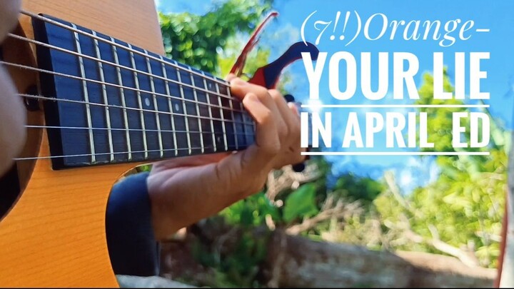 Orange Song by 7!!￼ (fingerstyle)