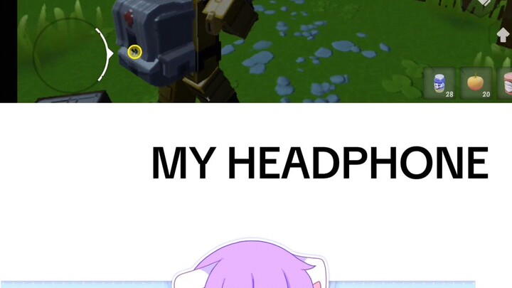 MY SITUATION VS MY HEADPHONE MEME | HUNTERCRAFT