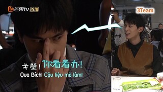 [Vietsub] Hậu trường Thầm yêu: Bách Lệ khen Qua Bích đẹp trai nhất hội đẹp trai hơn cả Hoài Nam :v