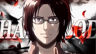 "My broken body turns into fire, fearless explorer" - Hanji Zoe