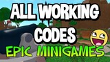 Roblox Epic Minigames All New Codes! 2021 September