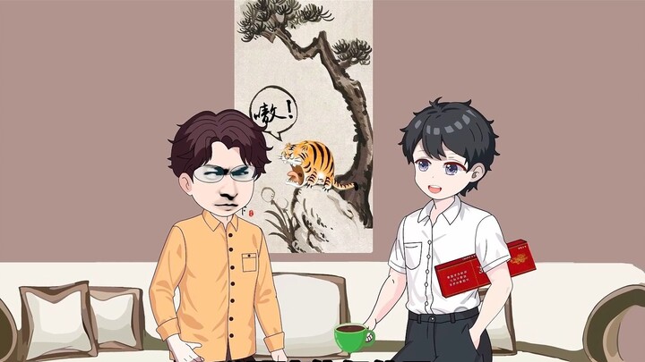 Yixiu went to give a gift, but was looked down upon by his boss's wife. When he opened the gift, he 