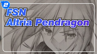 [FSN / Diam Dalam Malam]
Menggambar Altria Pendragon dalam 20 menit_2