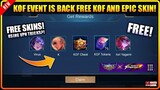 FREE KOF SKIN AND EPIC SKINS | Upcoming Kof Bingo Event 2021 - Mobile Legends